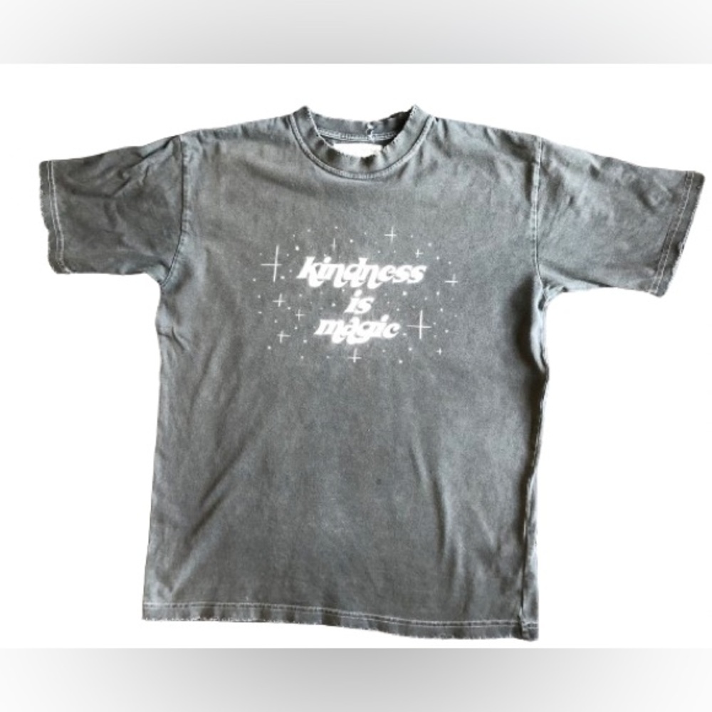 Kid Dangerous Grey cotton T-Shirt size small